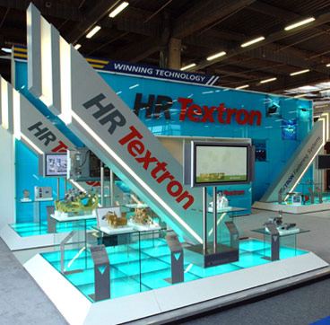 Photograph: Marconi - CeBit - Hanover. In fusion with Crystal Visions